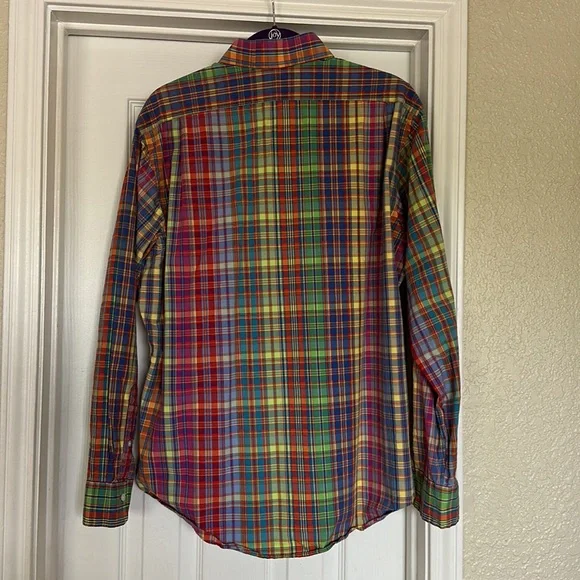 Ralph Lauren Colorful Plaid Shirt - Picture 3 of 3